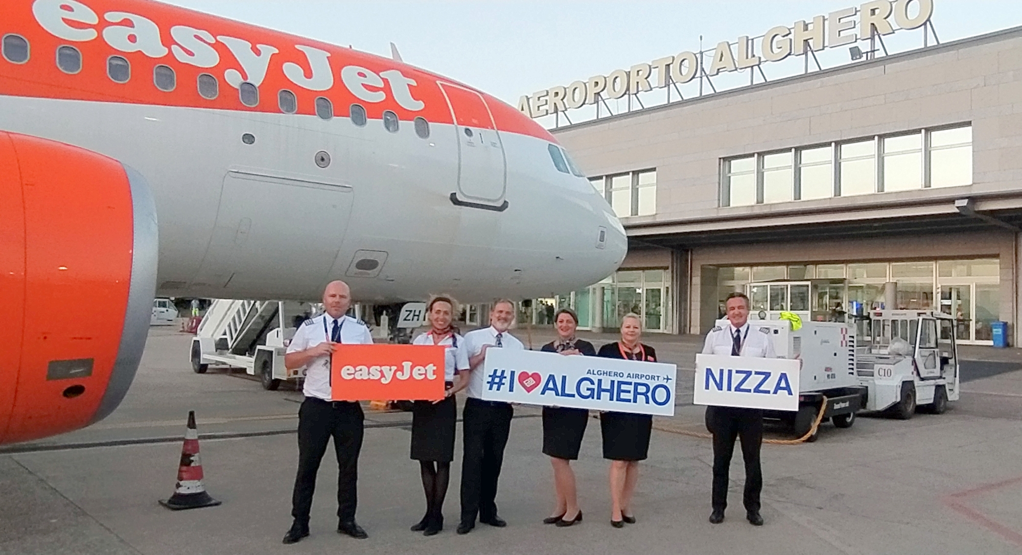 EASYJET AL VIA LA NUOVA ROTTA DA NIZZA AD ALGHERO Aeroporto di Alghero